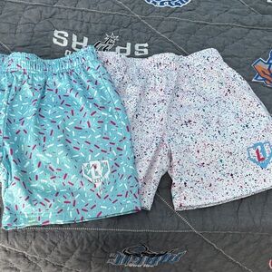 Kids Colorful baseball lifestyle shorts